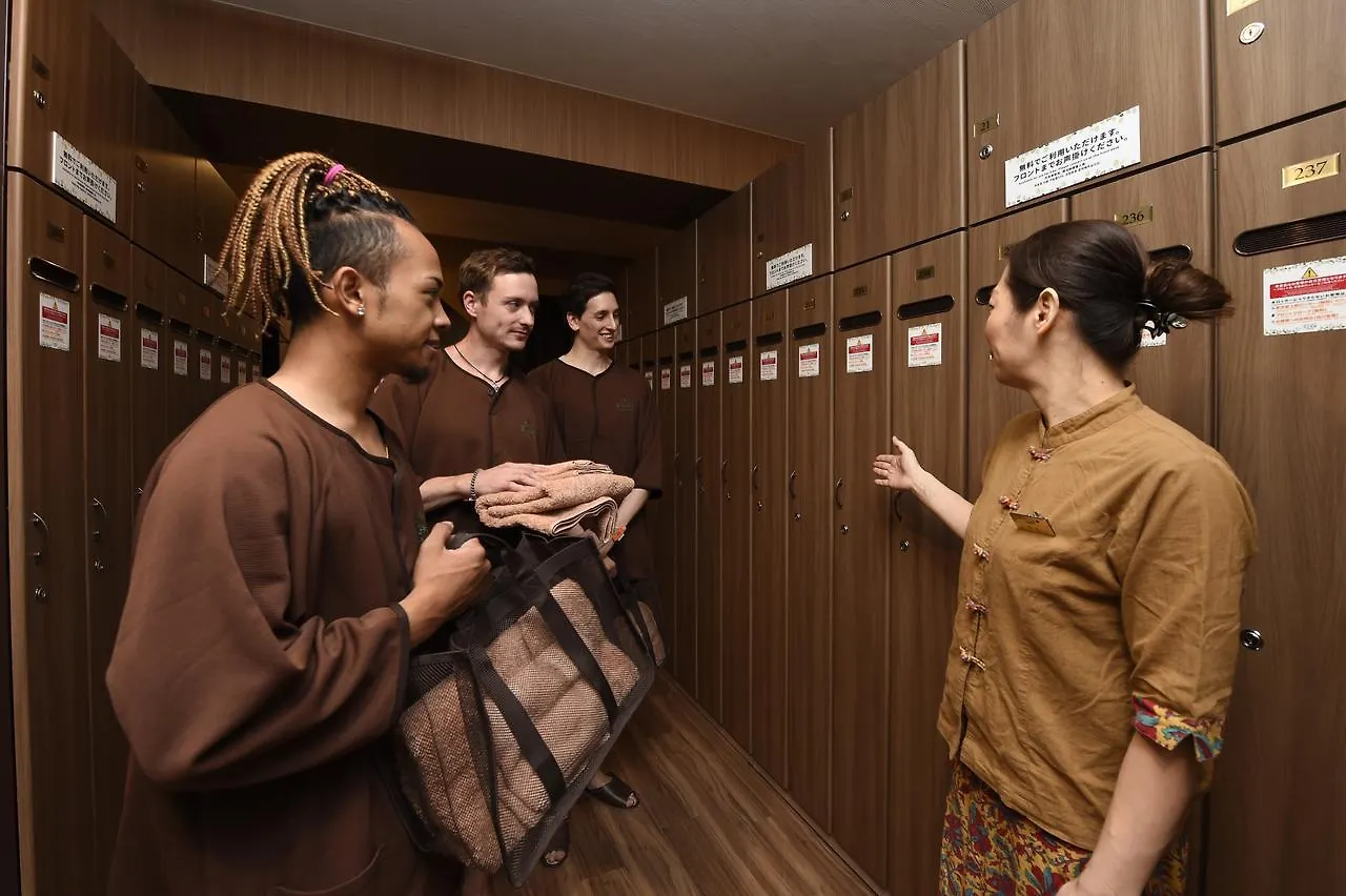 Capsule hotel Anshin Oyado Ogikubo Hotel Tokyo Japan